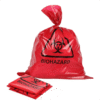 Biohazard Bag Red 12x20 Inch