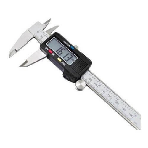 Digital Slide Caliper 6 Inch Metal