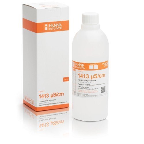Hanna HI7031L 1413 µS/cm Conductivity Standard
