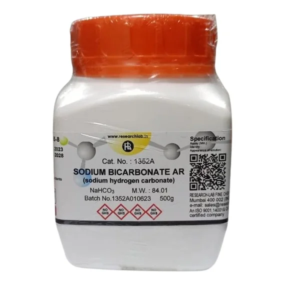 Sodium-BiCarbonate-AR-500g-ResearchLab-India